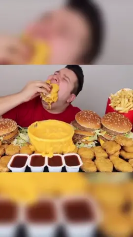 Mukbangers eating messy