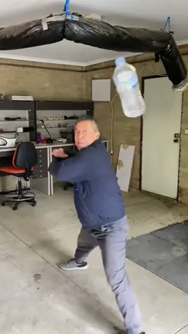 dad keeping up his training in the #MelbourneLockdown #dad #kungfu #fyp