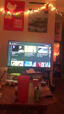 HA the music barely slipped
