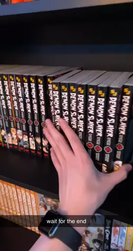 finished the complete set tho @danxwhitt 🥲 #anime #demonslayer #manga #fypシ