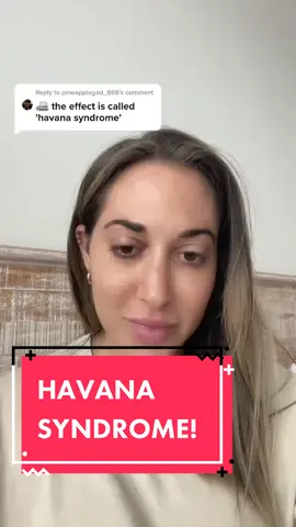 Reply to @pineapplegod_666 HAVANA SYNDROME #havanasyndrome #mindcontrol #conspiracytok