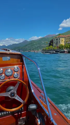 The best way to explore Lake Como is by boat 🚤 Tag someone you want to take here ✨ #bellagio #lakecomoboat