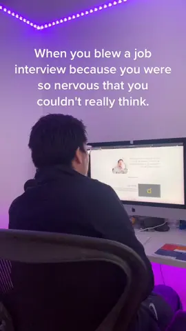 When you blew a job interview because you were so nervous, that you couldn't really think. #ux #ui #uxdesign #productdesign #graphicdesign