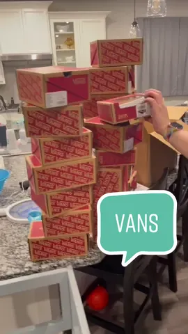 So. Many. @vans #Quadruplets #Vans #Sneakers #IVF #IVFsuccess #ToddlerTok #MomTok #LifeIsHood #ForYourPride #Infant #Pregnant #ShoeTok #Parenting #FYP