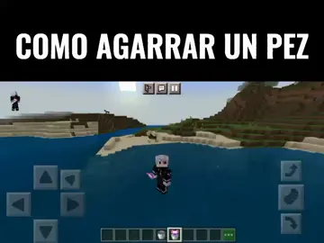 Como agarrar un pez en minecraft #Minecraft #minecraftmemes #tutorial #minecrafthacks #minecraftupdate #ajolote #fypシ