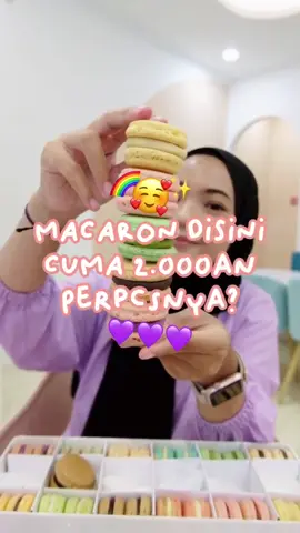 Cuma 2.000an macaronnya🤍 @fachoco.macaron