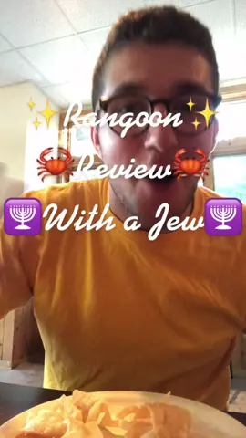 RANGOON REVIEW WITH A JEW AT SUMMER CAMP #crabrangoon #rangoonreviewwithajew #summercamp #jewishsummercamp #counselor #jew  #tasetest #foodreview