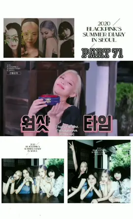BLACKPINK : SUMMER DIARY IN SEOUL PART 71 #BLACKPINK #LISA #JENNIE #JISOO #ROSÉ #PPOONGTVJisoo #fyp