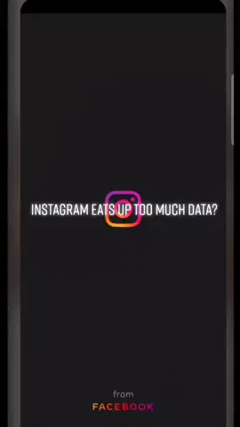 I got a shock at the amount of data Instagram can use when I was on the road. Then I realised it can be fixed by changing the setting. #LifeHack