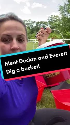 Declan and Everett dig a bucket! Plus a special appearance from Lucy! #miningbucket #rocks #mining #outdooractivities #WhatWouldPopTartsDo