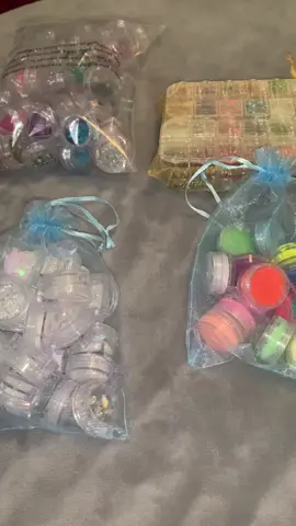 Just wanted to show y’all some of my glitters I ordered from Amazon and water liners #mybabyvoice #selftaughtmua #mylittlevoice  yes this my voice lol