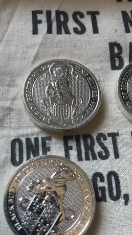 Queens beast Series ￼#coinfamily #silver #thevaultcoinshop #money #crypto #coins #raresilver #gold #platinum ￼