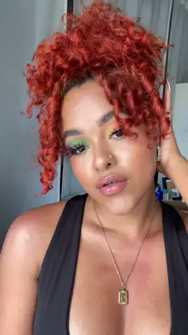 Using @truhair hair & body luminizing powder to tie my whole look together in Celebration of #pridemonth2021🏳️‍🌈 #allypride #truhair #LoveIsLove