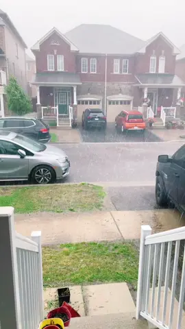 Heavy Rain 🌧 in Durham #rain #Summer #canada_life🇨🇦 #pakistan @asimmalik65