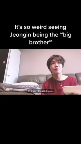 Im so used to see the members babying him- #skz #straykids #IN #jeongin