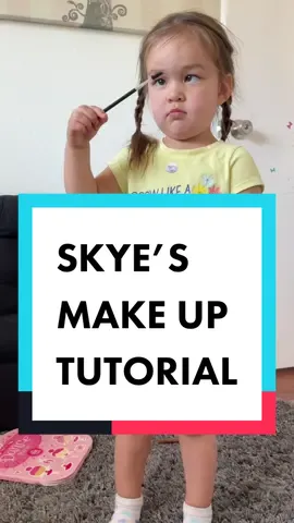What tutorial should we do next? #MomsofTikTok #girlmom #momlife #mumsoftiktok #mumlife #skyedo #makeuptutorial #playmakeup #playtime