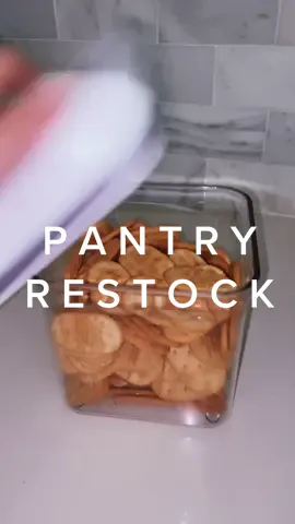Finally doing the pantry 😍 #restock #fridgerestock #pantryrestock