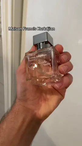 My #SOTD is Gentle Fluidity Silver by MFK. Y’all. This is the winner, always. It checks all the boxes! #fragrancetok #fragrance #luxuryscent #mfk