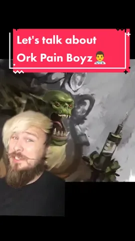 Ork surgery only works because they believe it do.🤔 #warhammer #warhammer40k #rpg #ttrpg #tabletop #orc