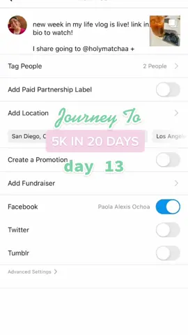 day 13! almost done! help me reach 5K by my graduation! #microinfluencing #microinfluencerjourney #contentcreator  #microinfluencertiktok #5kin20days