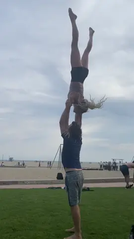 Acro with Brad #thegreen #acro #acrobatics #acro #handstand #handstands #foryou