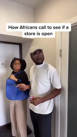 As long as someone picks up😂 #babsandamara #foryou #africanparents #africanhome #viral