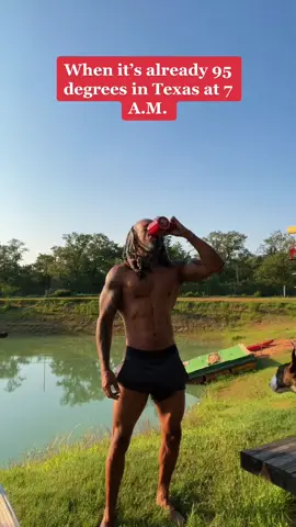 That Texas Heat ain’t nooo Joke 🔥🔥#100proofflowfitness #fyp #summermaddness #foryoupage