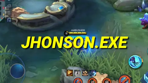 yang lagi rame nih wkwkwk asli ngakak mulu sepanjang match, msh bnyk yg blm tau🤣🤣 #jhonsontiktok  #mobilelegends_id #funnymoments