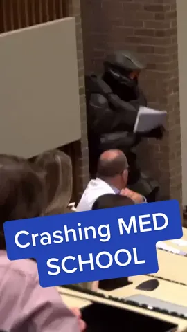 Chief crashes MED SCHOOL ORIENTATION!!!😂😂 Full vid will be live TOMORROW on our YouTube Channel!
