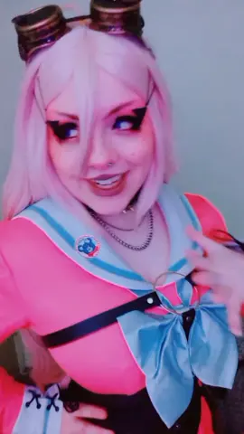 Cosplaying Roxy and filming rn#miuirumacosplay #miuiruma #danganronpa