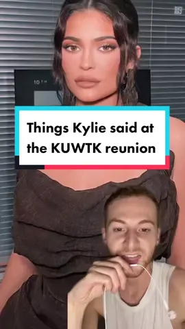 Kylie was really open & honest. #kuwtkreunion #keepingupwiththekardashians #kylie #kyliejenner #kim #keepingup #bravoandy