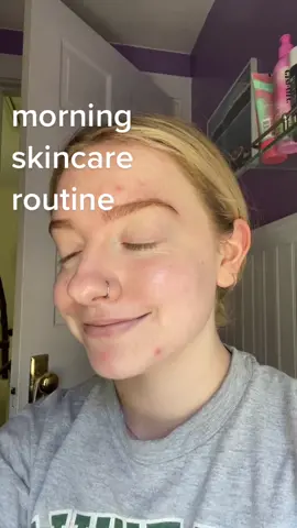 I’ve been using these products for 6 months now and I love this routine #skincareroutine #morningroutine