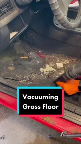 Vacuuming the disgusting floor from our new youtube video (link in bio) #cardetailing #asmr #fyp #satisfying #wddetailing #detailing #trend #trending