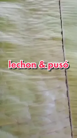lechon & pusó (hanging rice) for breakfast. Thank U Big Guy for all the blessings received. #fypシ #foryuopage #fypシ゚viral #lechon #breakfast #tiktok