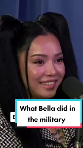 What Bella did in the military #bellapoarch #military #navy