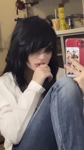 only filmed mirror vids as L but HEY fem L is here #deathnote #l