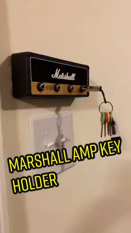 Check out this Marshall key holder! #marshall #guitar #amps #keys #rock #acdc #fyp #foryou