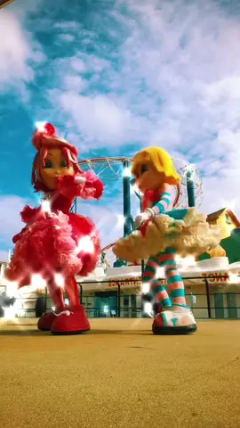 Kandyfloss and Poppycorn loving the Dinero #dinero #bpb125 #pleasurebeach #JDPassItOn #viral #blackpool #bpb #fypシ @reginaeigbe
