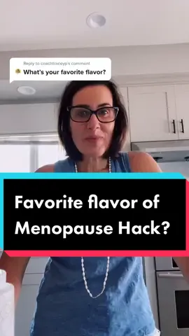 Reply to @coachtraceyp what is my favorite flavor of Trim? #fatblaster #menopausehack #collagenqueen #liquidcollagen