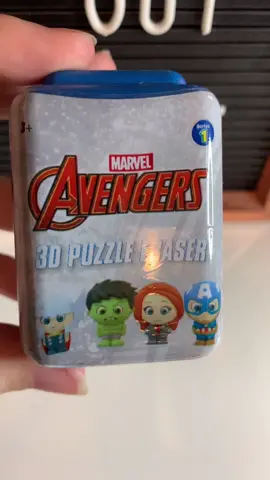 I got a couple of these, not sure what I think yet! #asmr #ironman #tonystark #unboxing #3dpuzzleerasers #avengers #puzzle #nomusic