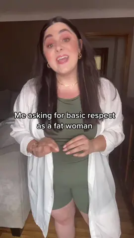 It cost 0 dollars to be respectful #measking #plussize #bodypositive #BombPopAwards #fatshaming