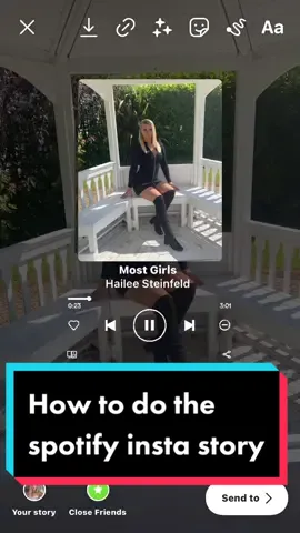 Spotify Instagram story ! 😍 #foryoupage #spotify #instagramstory #instagramhelp #mostgirls #songs