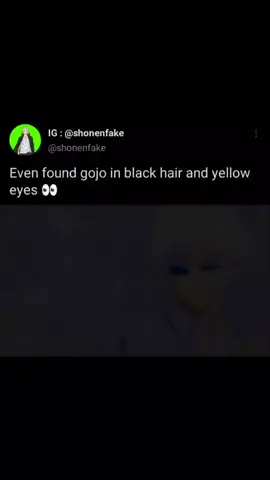 Follow @shonenfake on instagram for more 🤗#anime #gojo #jjk #viral #animeedit #jujutsukaisen #gojosatoru #itadori #yuuji #animes #animeboy #animeme