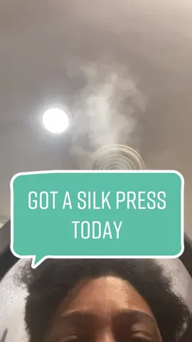 Got my natural hair done today! It’s a story time.. #fyp #foryou #naturalhair #salon #blackgirltiktok #detroit #hairstylist #silkpress
