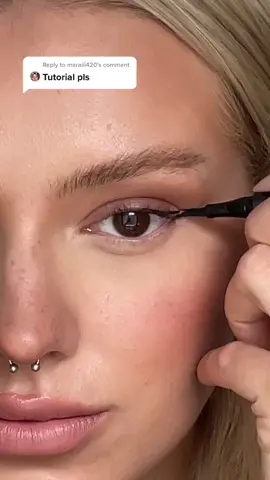 Reply to @maraiii420 how i contour my eyes #Eyeliner