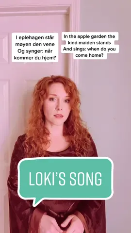 Listen. Tom Hiddleston may sing all the folk songs to me always. #lokiseries #lokilaufeyson #lokitok #loki #singer #folksong #folktok #fyp #viking