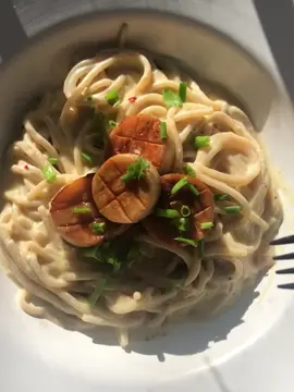 Vegan scallops babyyy 🌱 got inspo from @greenteagay  #Splice #PepsiApplePieChallenge #veganrecipe #veganrecipeideas