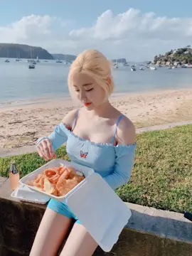 피쉬앤칩스 먹어본 사람?🐟💙 #foryou #djsoda #dj소다