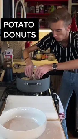The wonders of the humble potato #vintage #baking #cooking #donut