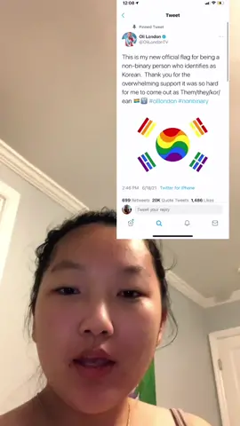 this is so disrespectful and awful on wayy too many levels #olilondon #koreanflag